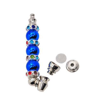 

Grinder Smoking Pipes Premium Zinc Alloy Metal Smoking Pipe Metal Bowl Metal Pipe Masonry Inlay Tobacco Herb Pipes Smoke