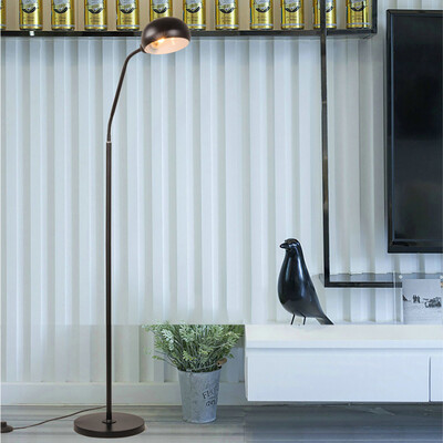

Gobestart Gooseneck Floor Lamp Eye LED Bedroom Living Room Study Bedside Fishing Lamp
