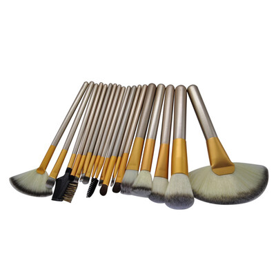 

121824Pcs Pro Professional Makeup Brushes Kits Wooden Handle Foundation Blush Concealer Eyeshadow Make up Brush Set maquiagem