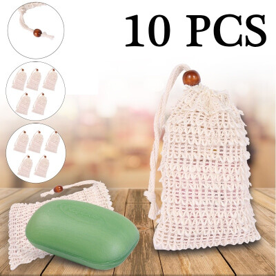 

510 PCS Natural Soap Protective Exfoliating Soap Saver Bag Net Mesh Exfoliator Foaming Pouch