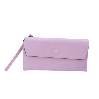 

Fashion Card Slot Faux Leather Women Purse Coins Phone Holder Long Wallet