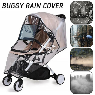 

Universal Rain Cover for Pushchair Stroller Buggy Pram Baby Travel Weather Shield