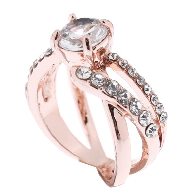 

Exquisite Rose Gold Womens Ring for Mothers Day Wedding Anniversary Ring Party Valentines Day Anniversary Birthday