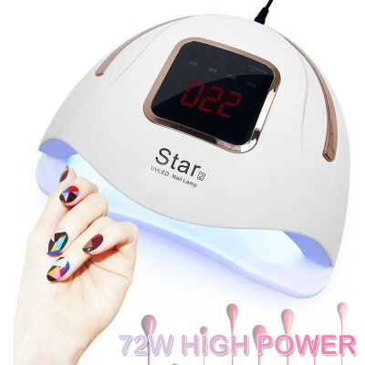 

72W Nail Light UV LED Lamp 36 Leds UV Lamp Nail Dryer Manicure Tool