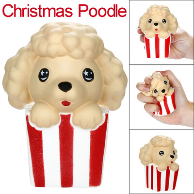 

〖Follure〗Squishies Cute Christmas Poodle Slow Rising Fruits Scented Stress Relief Toy