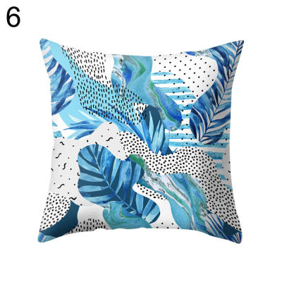 

Coconut Tree Monstera Leaf Throw Pillow Case Cushion Cover Sofa Bedding Articles