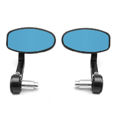 

2Pcs CNC Motorcycle Bar End Black Rearview Side Mirrors for Triumph Speed Triple