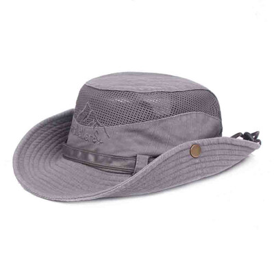 

Unisex Women Men Foldable Bucket Hats Breathable Wide Brim Fisherman Hat Summer Outdoor Hiking Cap