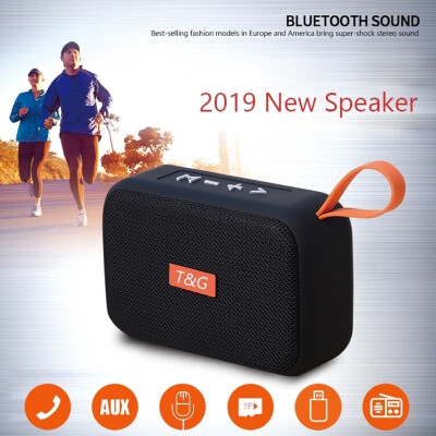 

Portable Speaker Wireless Bluetooth Speakers TG506 Soundbar Outdoor Sports Support TF Card FM Radio Aux HIFI Subwoofer