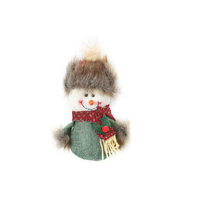 

Tailored Christmas Doll Pendant Cartoon Old Man Puppet Hanging Scene Dress Up