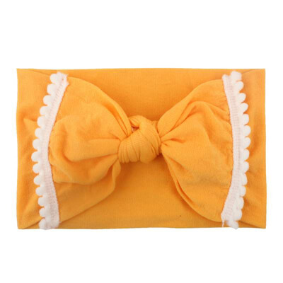

New Baby Girls Headband Hair Band Elastic Soft Bowknot Headwraps Turban Accessories For Newborn Infant Toddler
