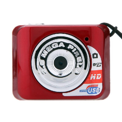 

X3 Portable Ultra Mini HD High Denifition Digital Camera Mini DV Support 32GB TF Card with Mic