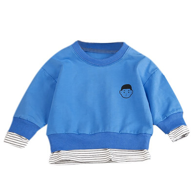 

Toddler Kids Baby Girl Boy Long Sleeve Cartoon Sweatshirt Casual Shirt Pullover Tops