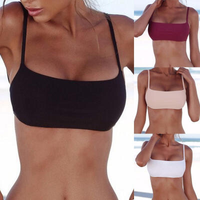 

New Women Bandage Push-Up Bikini Top Bandeau Swimwear Swimsuit Beachwear Bathing