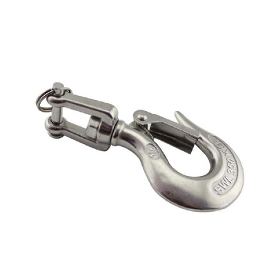 

RICHWITS stainless steel 304 fork rotary cargo hook sandbag hook high strength cargo spring hook 316