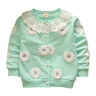 

New Baby cotton Tops autumn Winter Small children round necked strawberry hedging Kids long sleeves hot sale