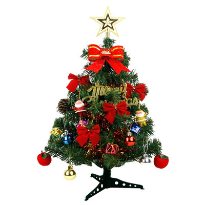 

304560cm Small DIY Christmas Tree Fake Pine Tree Artificial Christmas Tree Ornaments Glittering Christmas Trees Set