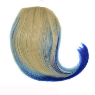

Gobestart Pretty Girls Clip On Clip In Front Hair Bang Fringe Hair Extension Piece Thin
