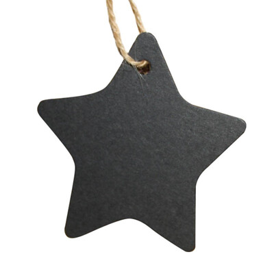 

Star Kraft Paper Label Price Tags Wedding Christmas Halloween Party Favor Gift Card Luggage Tags Packaging Labels 100Pcs