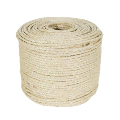 

35M Natural Sisal Rope Cat Scratching Post Toys Making DIY Desk Foot Chair Legs Binding Rope Material For Cat Sharpen Claw