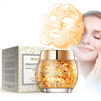 

Beauty face mask plant osmanthus bright petals clay sleeping moist acne beauty facial mask face care faciales