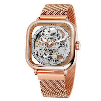 

FORSINING 291 Mechanical Men Watch 3ATM Waterproof Luxury Business Luminous Male Watch Skeleton Wristwatch for Men with Stainless