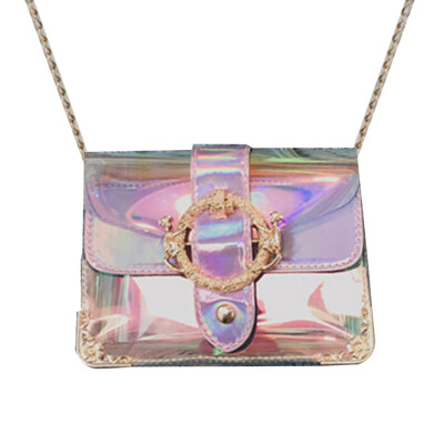 

Fashion Women Mini Holographic Chain Strap Crossbody Shoulder Bag Handbag Gift