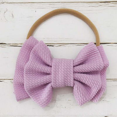 

Baby Girls Kids Toddler Bow Knot Hairband Headband Stretch Turban Head Wrap Nice