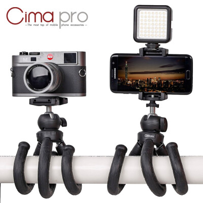 

RM-30II Flexible Tripod for iPhone Xs Samsung Waterproof Tripod for Time-Lapse Photography 360 Degree Spherical Tripod for GoPro