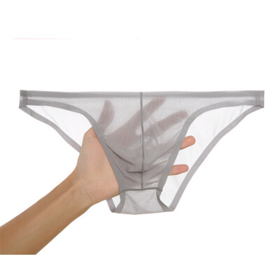 

Tailored Mens Fashion Thin Mesh Translucent Simple And Comfortable Breathable Underwear