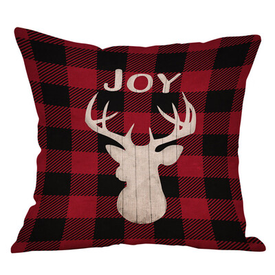 

〖Follure〗A Festival Pillow Case Linen Sofa Waist Throw Cushion Cover NEW