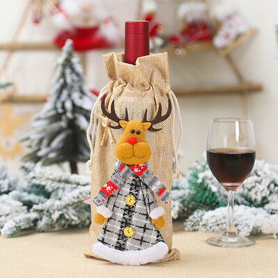 

Christmas Wine Bottle Set Wine Bag Home Decoration Supplies