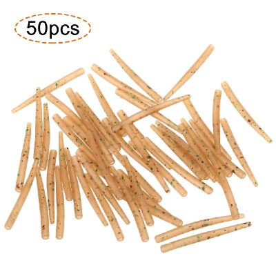 

100pcs 38mm Anti Tangle Rubber Sleeves Connect with Fishing Hook Carp Coarse Fishing Accessories