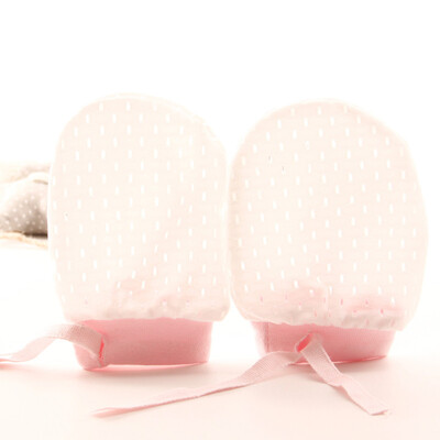 

Newborn Baby adjustable Gloves Anti Scratching Protection Face Breathable Mesh