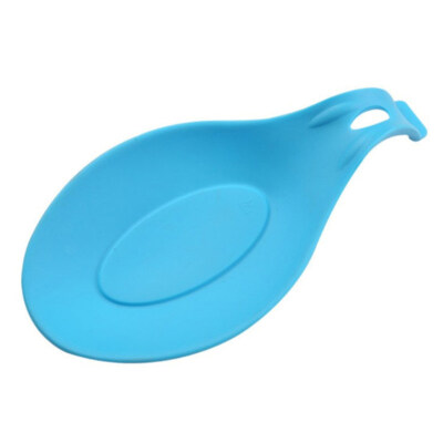 

Silicone Spoon Rest Heat Resistant Kitchen Utensil Spatula Mixer Pad Mat Holder