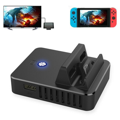 

Multifunction Dock Base Stands For Nintendo Switch Host TV HDMI Charging Stand Switch Cooling Portable Stand For Nintendo Switch