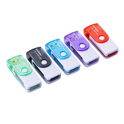 

Protable Memory Multi Card Reader USB 20 for TFM2 Card Random Color