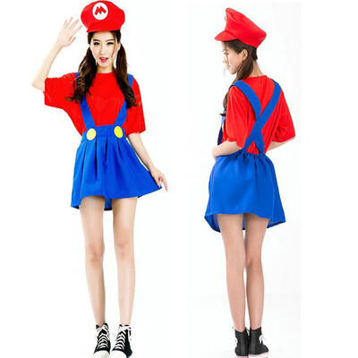 

Adult Cosplay Clothing Sets Halloween Party Costume -Super Mario