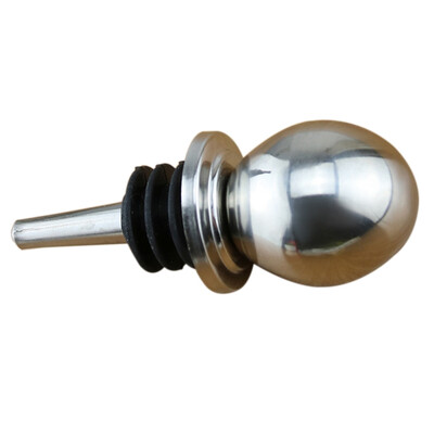

Stainless Steel Wine Stopper Wood Ball Wine Stopper Silicone Wine Stopper Household Sealed Bottle Mouth Accessories