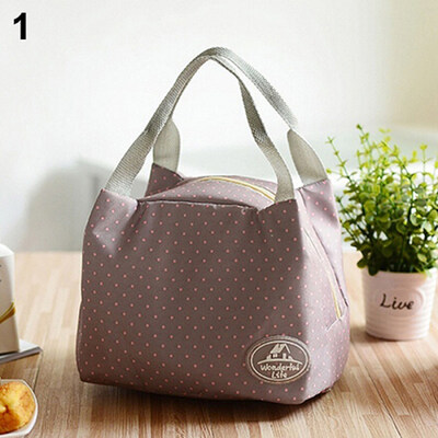 

Portable Thermal Insulated Lunch Container Box Storage Bag Picnic Totes Pouch