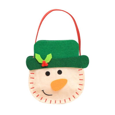 

Christmas Gift Bags Candy Sweet Treat Bags Portable Christmas Handbag for Party Home Decoration