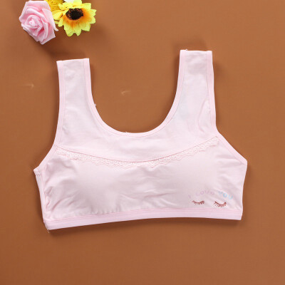 

Kids Training Bra Underwear Cotton Teenage Bra Puberty Girl Running Yoga Bra Girl Sports Bra Soft Cotton Underwear 8-16T