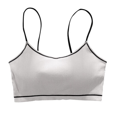 

Thin Cup Elastic Sexy Push Up Bra for Teenage Girls Bralette Wire Free Spaghetti Strap BH Lingerie Seamless Small Bras for Women