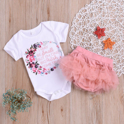 

Newborn Baby Girl Clothing Set Summer Baby BodysuitsFloral PP Shorts Infant Outfits Cute Toddler Girl Clothes