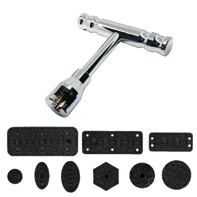 

Paintless Dent Repair Puller Kit Dent Puller Slide Hammer T-Bar Tool Dent Removal Pulling Tabs for Auto Body Damage Remover