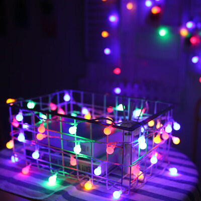 

Yuhuaze color bulb decorative lights USB models Changliang mode string lights romantic festival party lights string lights proposal arrangement 6 meters 40 lights
