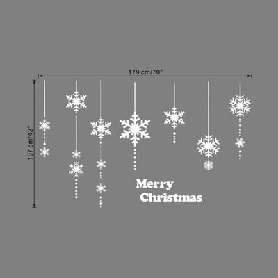 

Merry Christmas Removable DIY Wall Stickers Shop Window Stickers Noel Christmas Decorations for Home Natal New Year Decoration