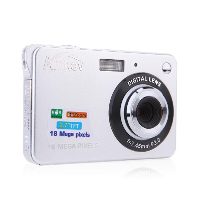 

HD Digital Camera 18MP 27" TFT 8x Zoom Smile Capture Anti-shake Video Camcorder