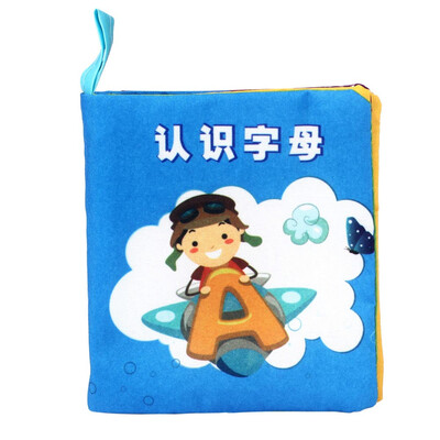 

〖Follure〗Soft New Cloth Baby Intelligence Development Learn Picture Cognize Book