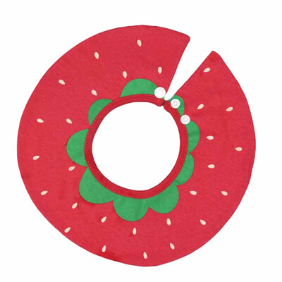

Newborn Baby Bibs Fruit Pattern 360 Degree Round Cotton Waterproof Girls Boys Baby Saliva Towel